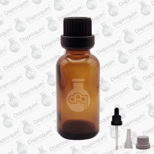 Frasco 30 ml Vidrio Ambar